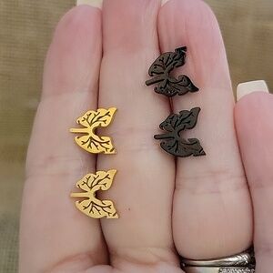 LUNG STUD EARRINGS, Choice of Color